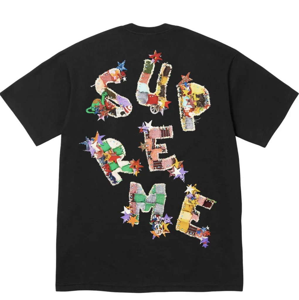 Supreme 24SS Patchwork Tee Logo S M L XL