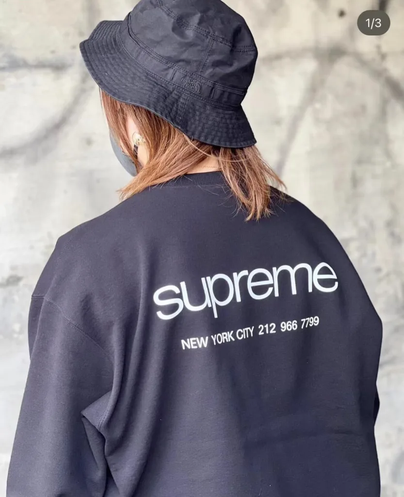 SUPREME NYC Crewneck S M L XL