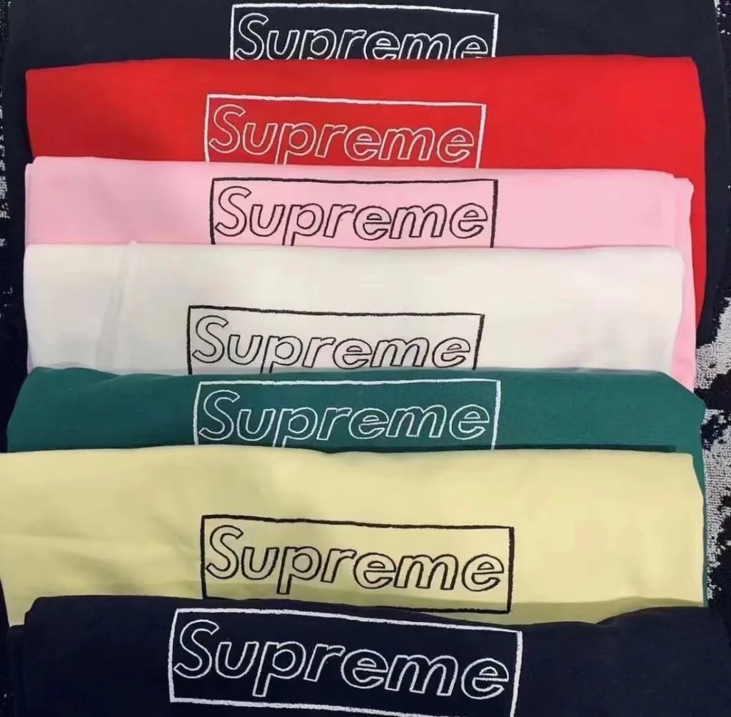 Supreme 21SS KAWS Chalk Logo Tee bogo S M L XL