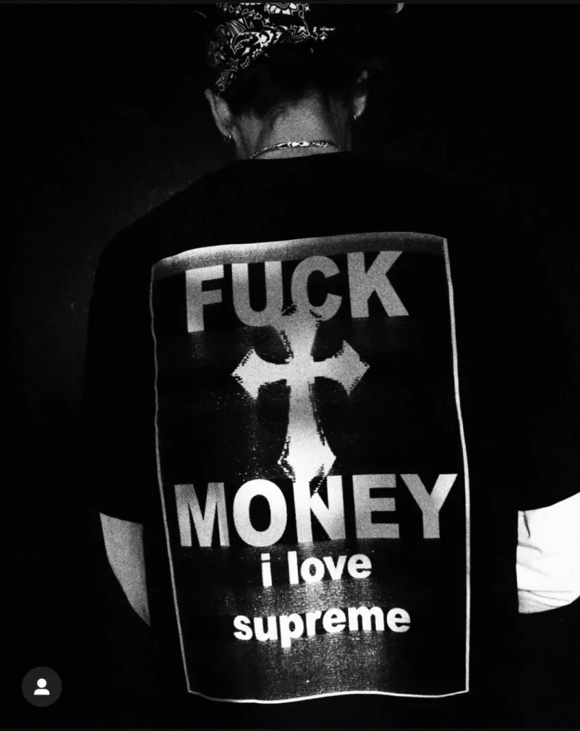 SUPREME FW24 MONEY TEE S M L XL