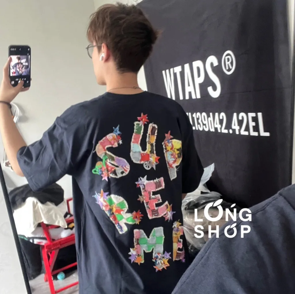 Supreme 24SS Patchwork Tee Logo S M L XL