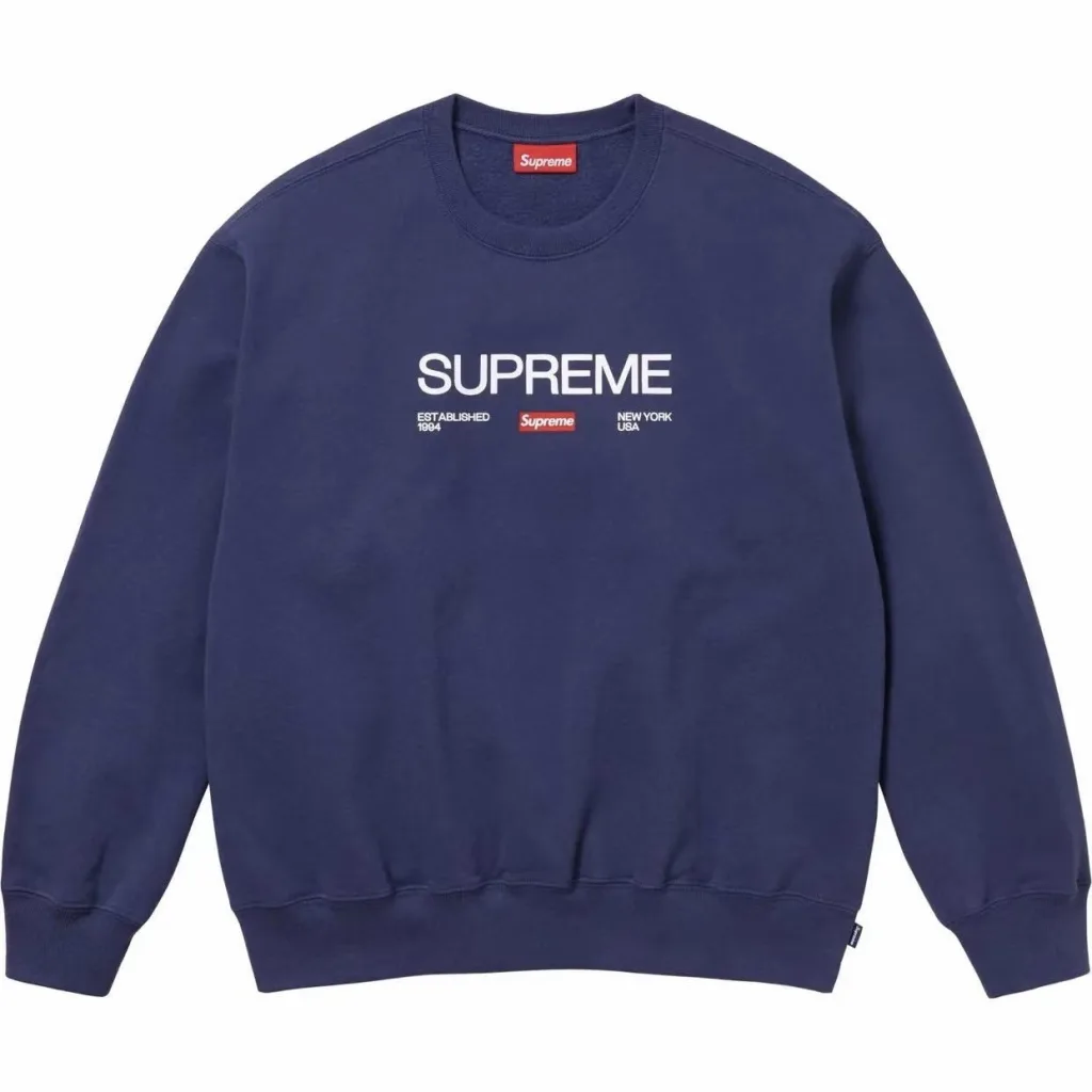 SUPREME EST 1994 box logo S M L XL