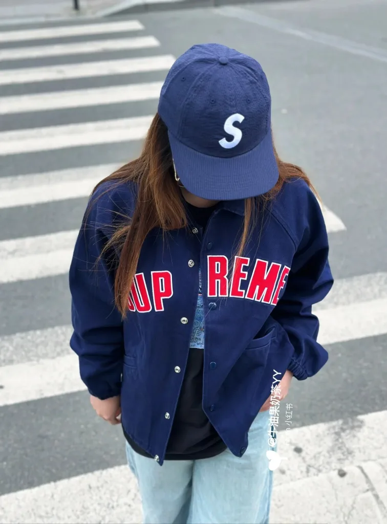 SUPREME SS24 CRACKED COACHES JACKET S M L XL