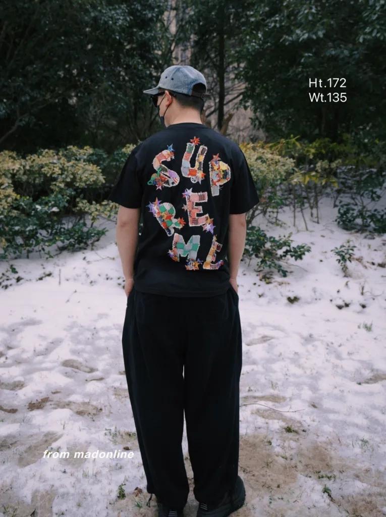 Supreme 24SS Patchwork Tee Logo S M L XL