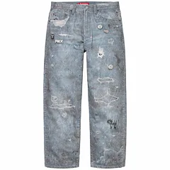 Supreme 24FW HJR Trompe Loose Fit Jean 3D 30 32 34 36 38