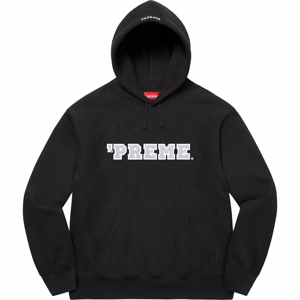 S011#16020055 Supreme22 Preme Hooded Sweatshirt