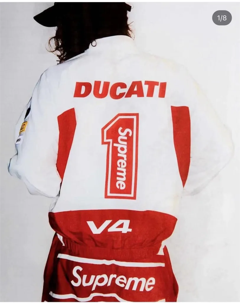 Supreme 24SS Ducati Track Jacket S M L XL