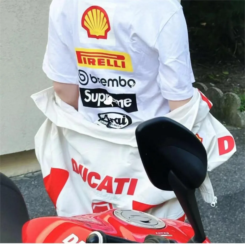 SUPREME DUCATI SS24 LOGO TEE S M L XL