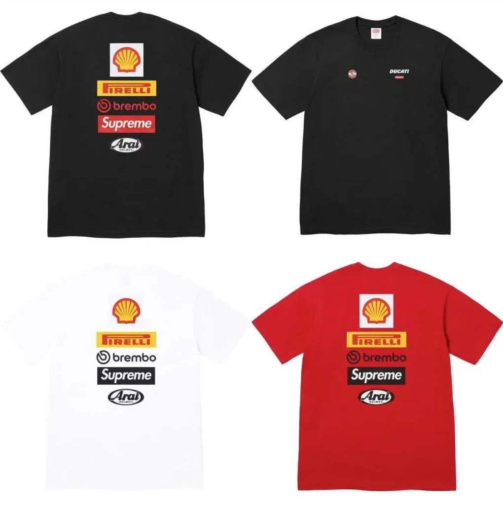 SUPREME DUCATI SS24 LOGO TEE S M L XL