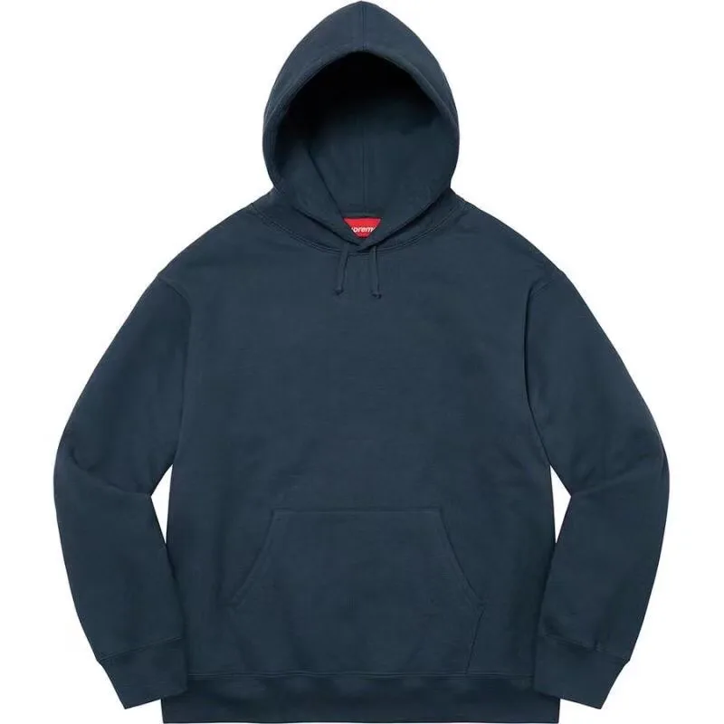 S032#1601902 Supreme 22FW Satin Appliqué Hooded Sweatshirt S M L XL