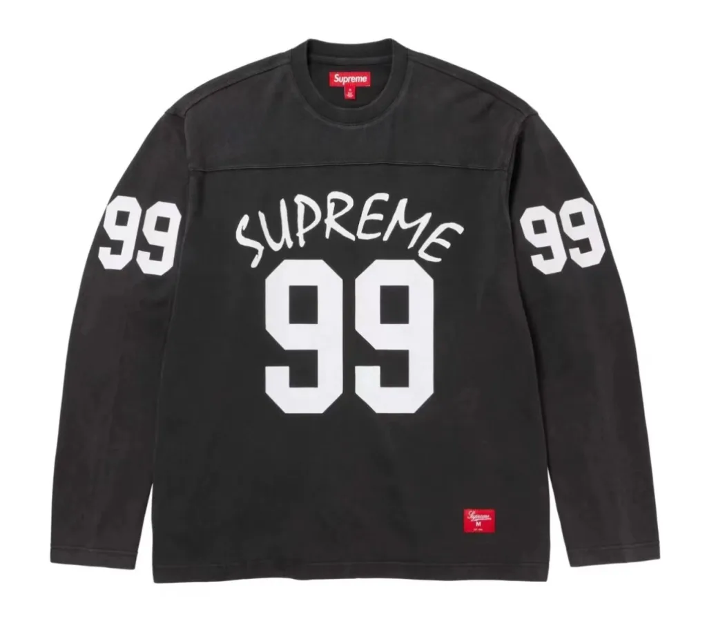 Supreme SS24 99 L/S FOOTBALL TOP S M L XL