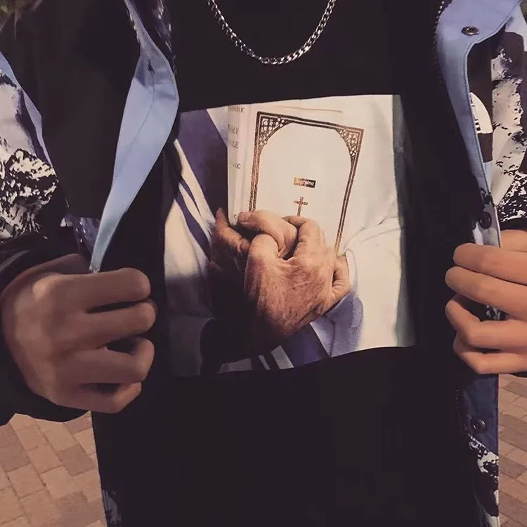 Supreme 19FW Bible Tee S M L XL