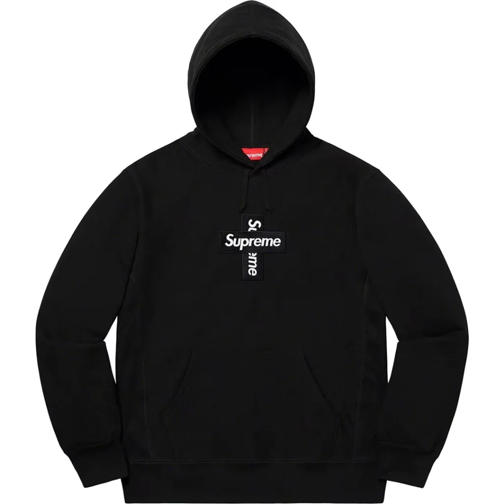 S022#155200185 Supreme 20FW Cross Box Logo Hooded