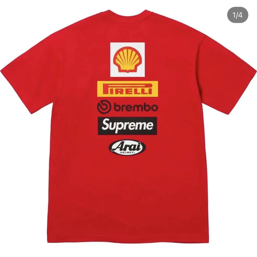 SUPREME DUCATI SS24 LOGO TEE S M L XL