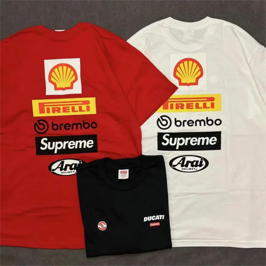 SUPREME DUCATI SS24 LOGO TEE S M L XL