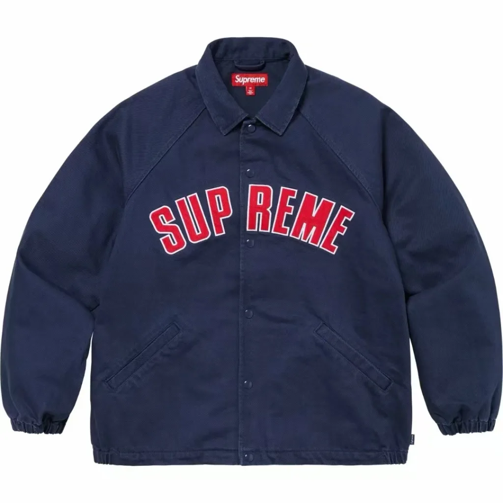 SUPREME SS24 CRACKED COACHES JACKET S M L XL
