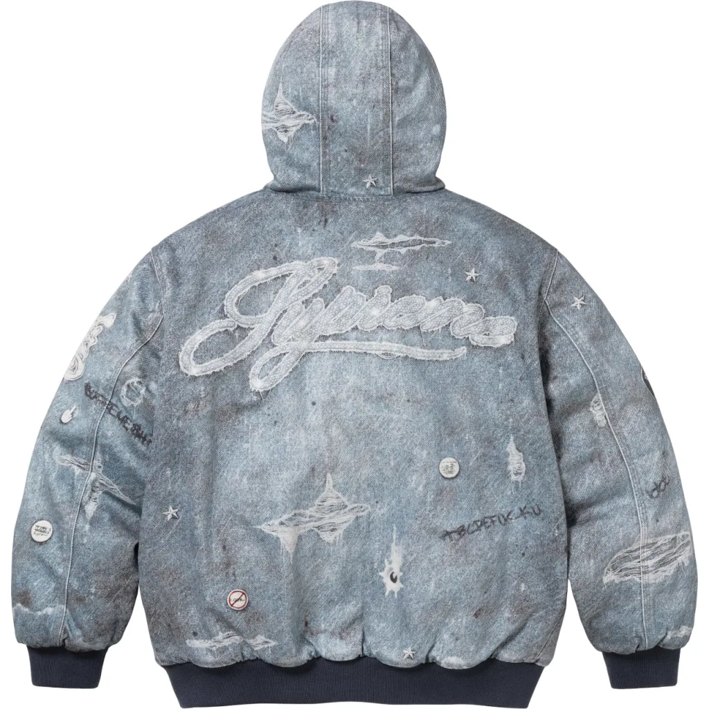 SUPREME 24FW HJR HOODED WORK JACKET S M L XL