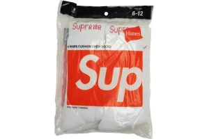 Supreme Hanes Crew Socks (4 Pack)