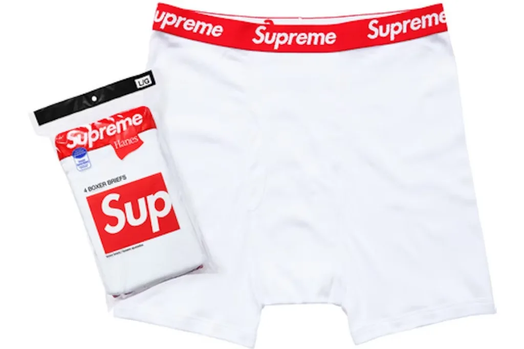 Supreme Hanes Boxer Briefs (4 Pack)