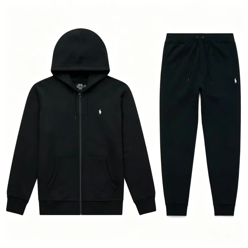 Polo Ralph Lauren Double-Knit Full-Zip Hoodie and Double-Knit Jogger Pant Set