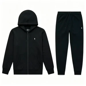 Polo Ralph Lauren Double-Knit Full-Zip Hoodie and Double-Knit Jogger Pant Set