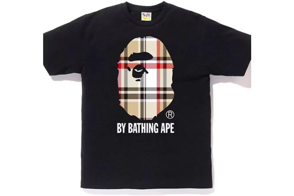 BAPE A Bathing Ape Check by Bathing Tee