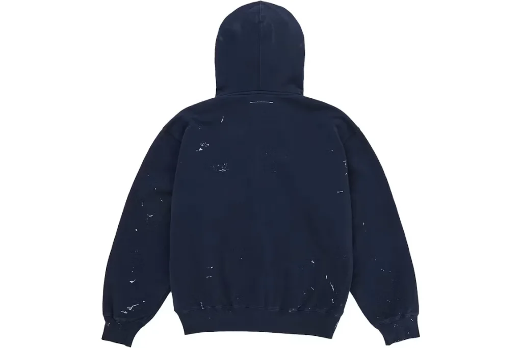 Supreme MM6 Maison Margiela Box Logo Zip Up Hooded Sweatshirt